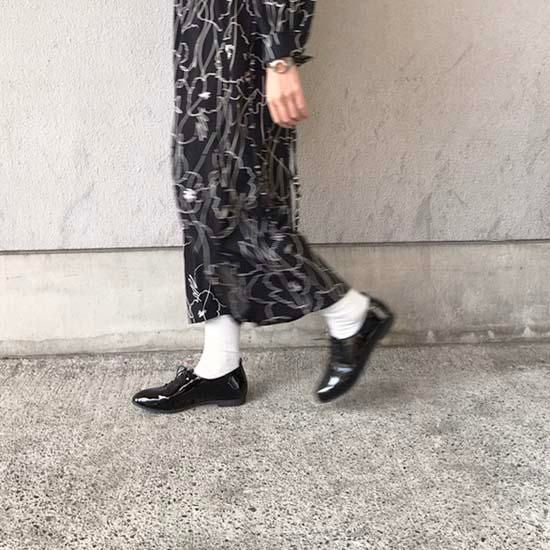 レースアップシューズ(エナメル)RP-201E