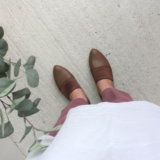 Deep Pointed Rubber Slip-Ons RP-234