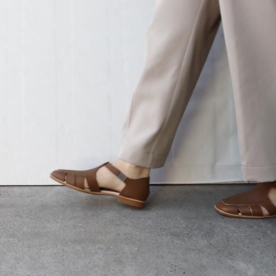 Leather shoes sandals RP-533