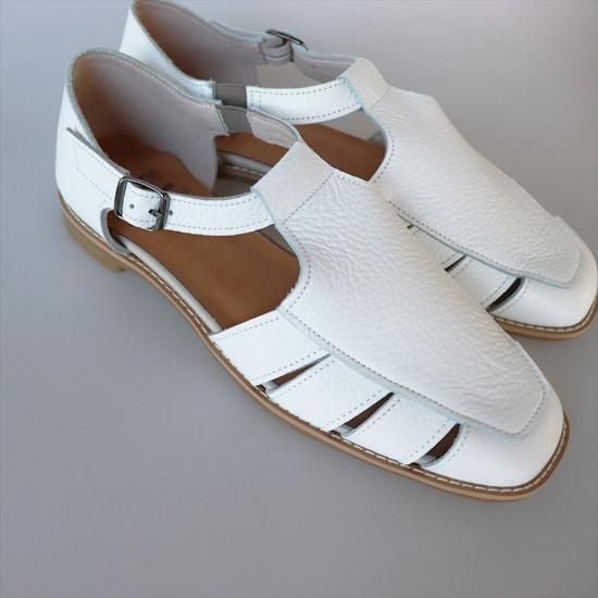 Leather shoes sandals RP-533