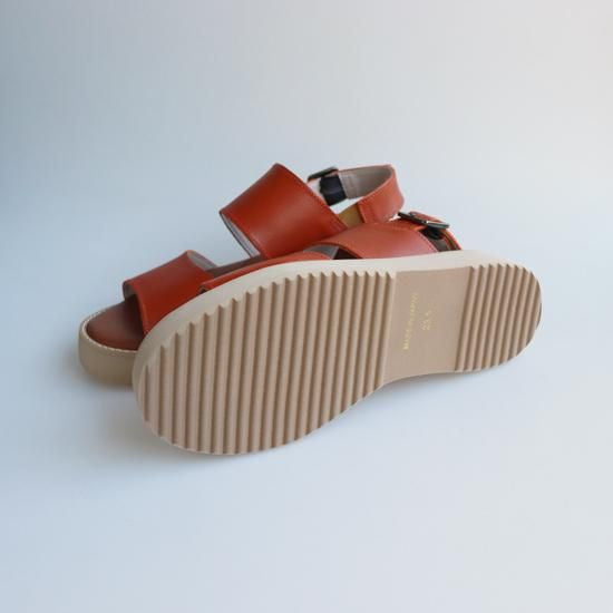 Thick-soled leather sandals RP-534