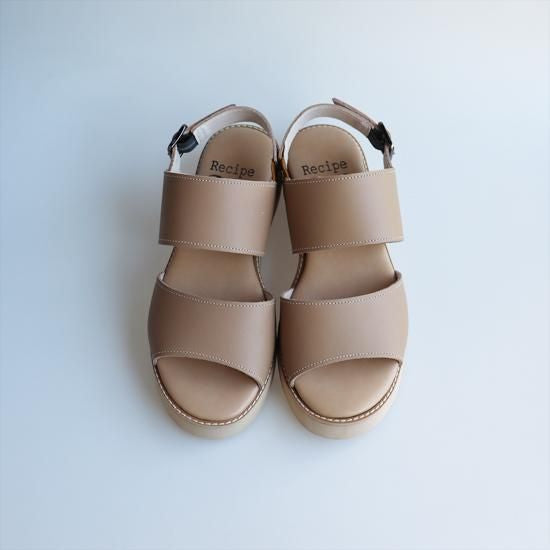 Thick-soled leather sandals RP-534