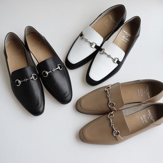 【アウトレット】ビットローファー FR-102 flower's by siete × Recipe