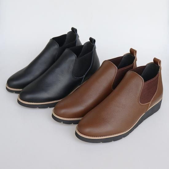 サイドゴアブーツ（ウェッジソール) RP-318N