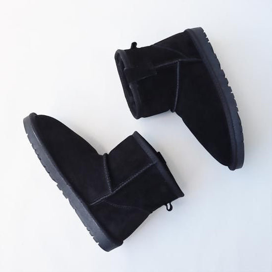 【アウトレット】牛革ムートンブーツ　ショート　RP-289o