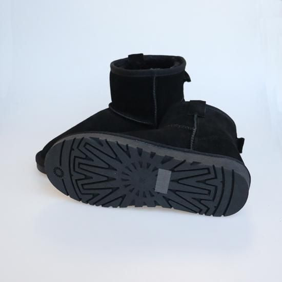 【アウトレット】牛革ムートンブーツ　ショート　RP-289o