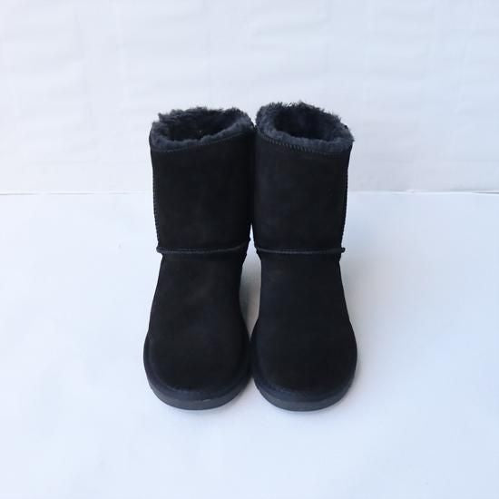 【アウトレット】牛革ムートンブーツ　ミディアム　RP-290o