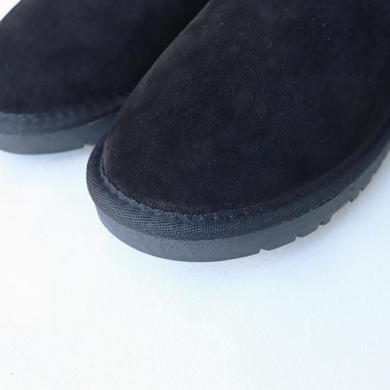 【アウトレット】牛革ムートンブーツ　ミディアム　RP-290o