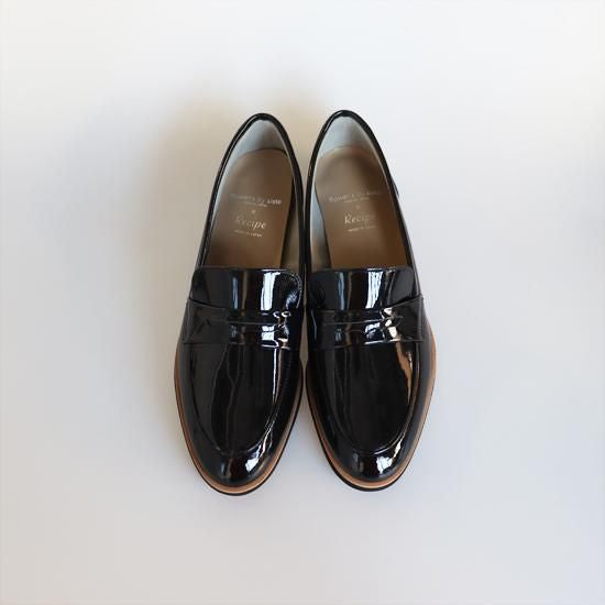 [Outlet] Coin Loafers FR-104 flower's by siete × Recipe
