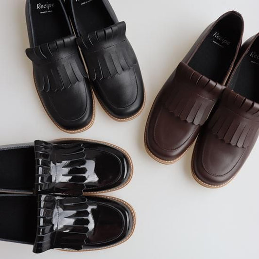 Fringe moccasin shoes RP-553