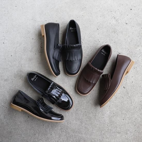 Fringe moccasin shoes RP-553