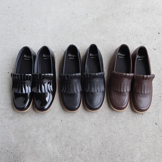 Fringe moccasin shoes RP-553