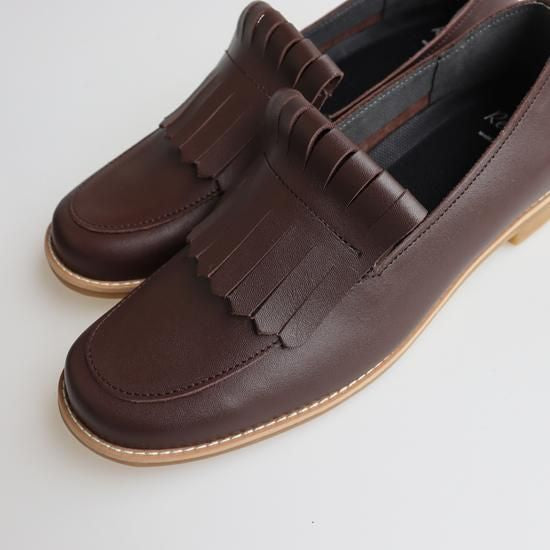 Fringe moccasin shoes RP-553